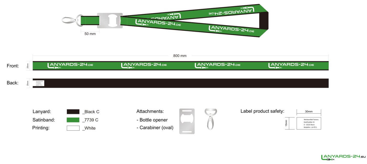 artwork design for lanyards