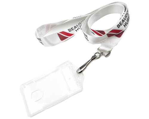 keyholder with badge id card