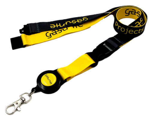 lanyards with badge reel