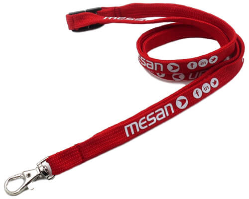 Llavero Original lanyards Classic Tube Long Rosa de Unisex, OWA24411-385